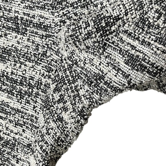 Sachin + Babi Dress Pants Women’s 4 Cream Black Tweed Flat Front Pockets - Picture 7 of 13